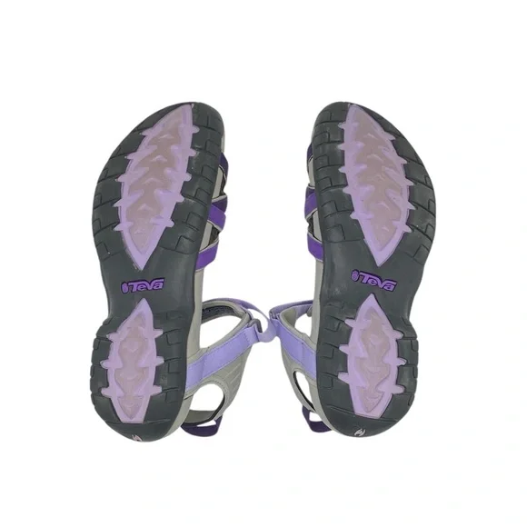 TEVA Women's Tirra Deep Lavender Gradient Purple Sandals EUC - Picture 10 of 12